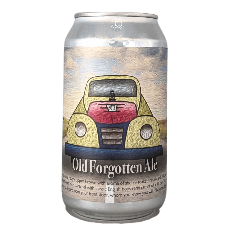 Old Forgotten Ale by Rig Hand Distillery, beer label