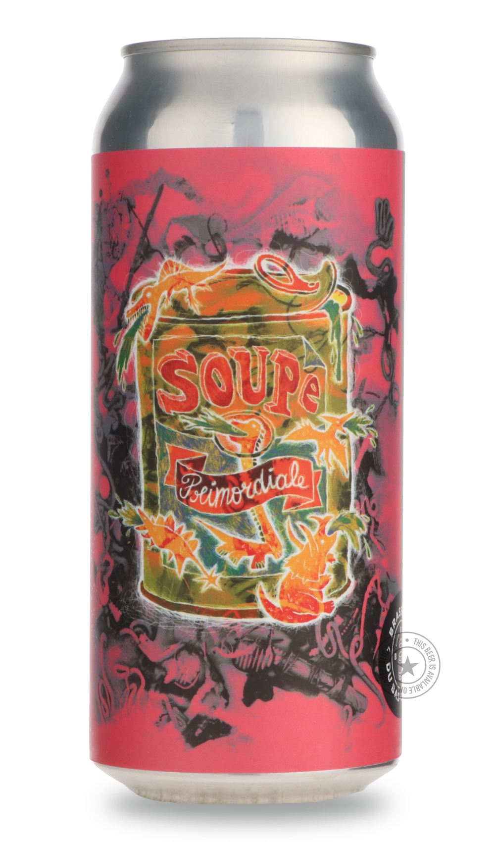 Soupe Primordiale by Brasserie du Bas-Canada, beer label