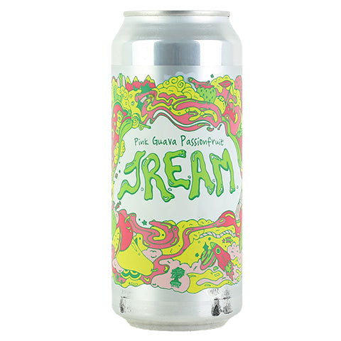 Burley Oak Pink Guava Passionfruit JREAM Sour Ale by Burley Oak Craft Brewery, beer label