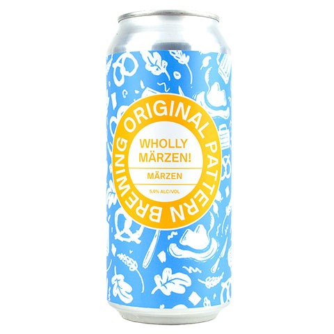 Original Pattern Wholly Marzen! by Original Pattern Brewing Company, beer label