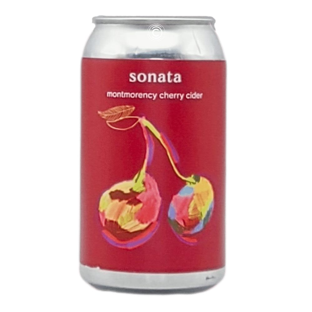 Sonata Cider by Revel Cider Company, beer label