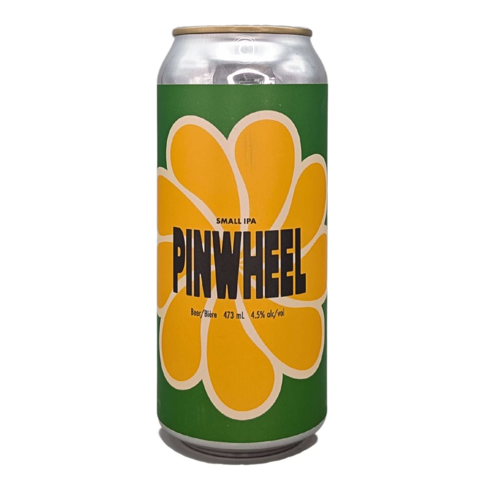 Pinwheel Hazy Pale Ale by Cabin Brewing Company, beer label