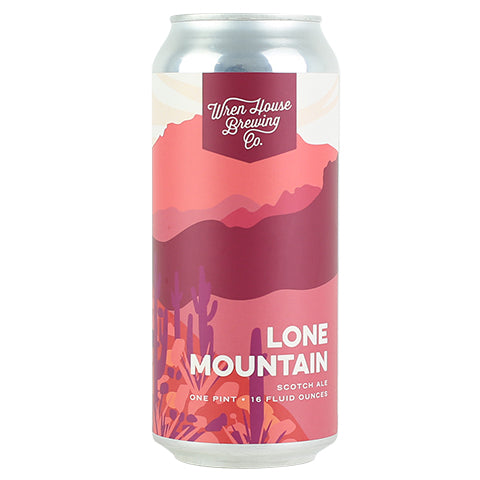 Wren House Lone Mountain Scotch Ale by Wren House Brewing Company, beer label