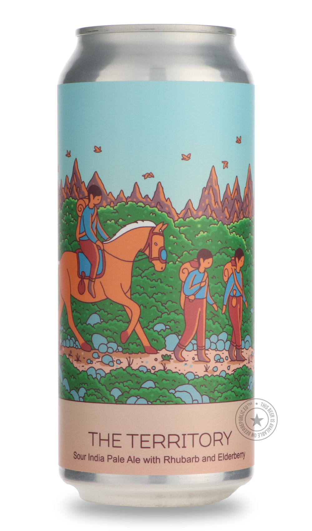 The Territory by Hudson Valley Brewery, beer label
