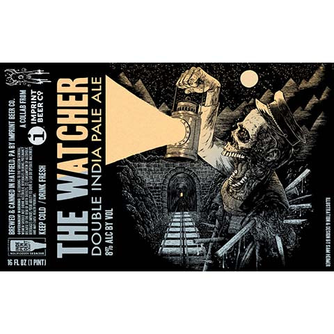 Imprint The Watcher DIPA by Imprint Beer Company, beer label
