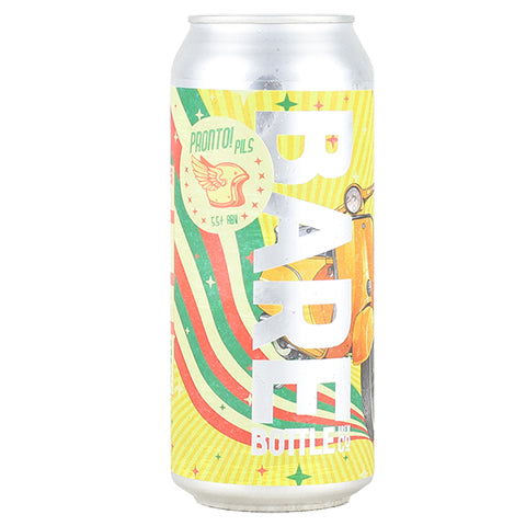 Barebottle Pronto! Pilsner by Barebottle Brewing Company, beer label