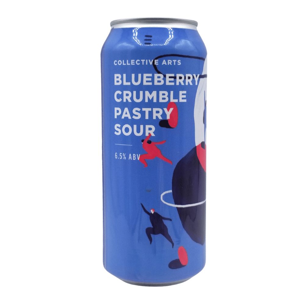 Blueberry Crumble Pastry Sour by Collective Arts Brewing, beer label