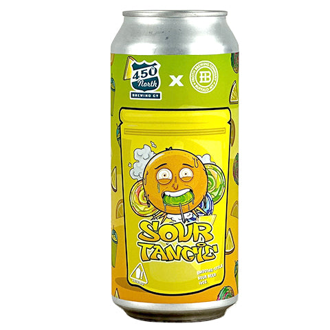 450 North Slushy XXL Sour Tangie Sour by 450 North Brewing Company, beer label