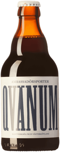 Ambassadörsporter by Qvänum Mat & Malt, beer label