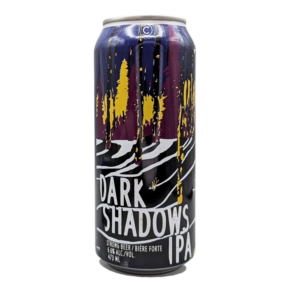 Brewing Darkshadows Black IPA by Blindman Brewery, beer label