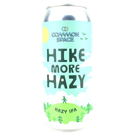 Common Space Hike More Hazy IPA by Common Space Brewery, beer label