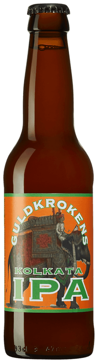 Guldkroken Kolkata by vete & råg charlotte rautio, beer label