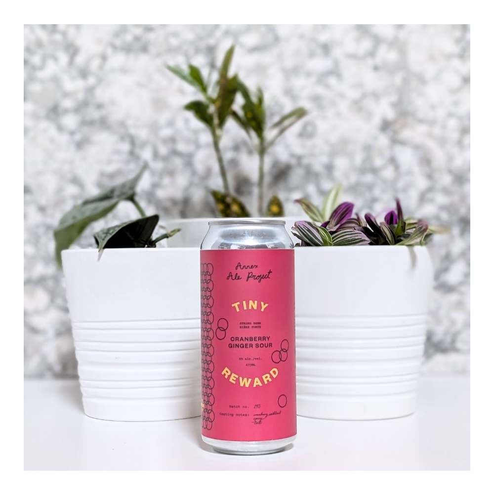 Tiny Reward Cranberry Ginger Sour by Annex Ale Project, beer label
