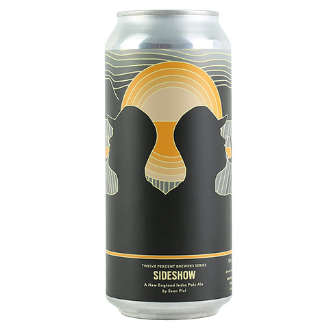 Twelve Percent Sideshow Hazy IPA by Twelve Percent Beer Project, beer label