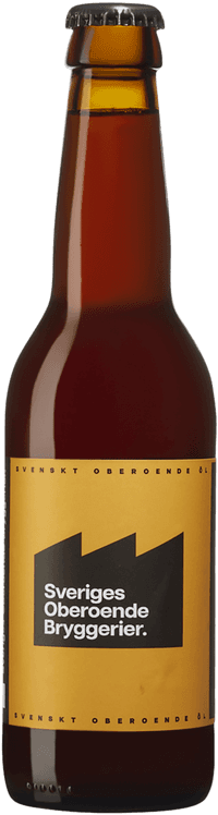 Oberoende Velvet Opression Belgian Dark Ale by Sad Robot Brewing Co, beer label