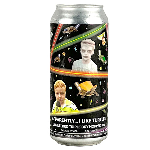 Knotted Root/Cerebral Apparently…I Like Turtles IPA by Knotted Root Brewing, beer label