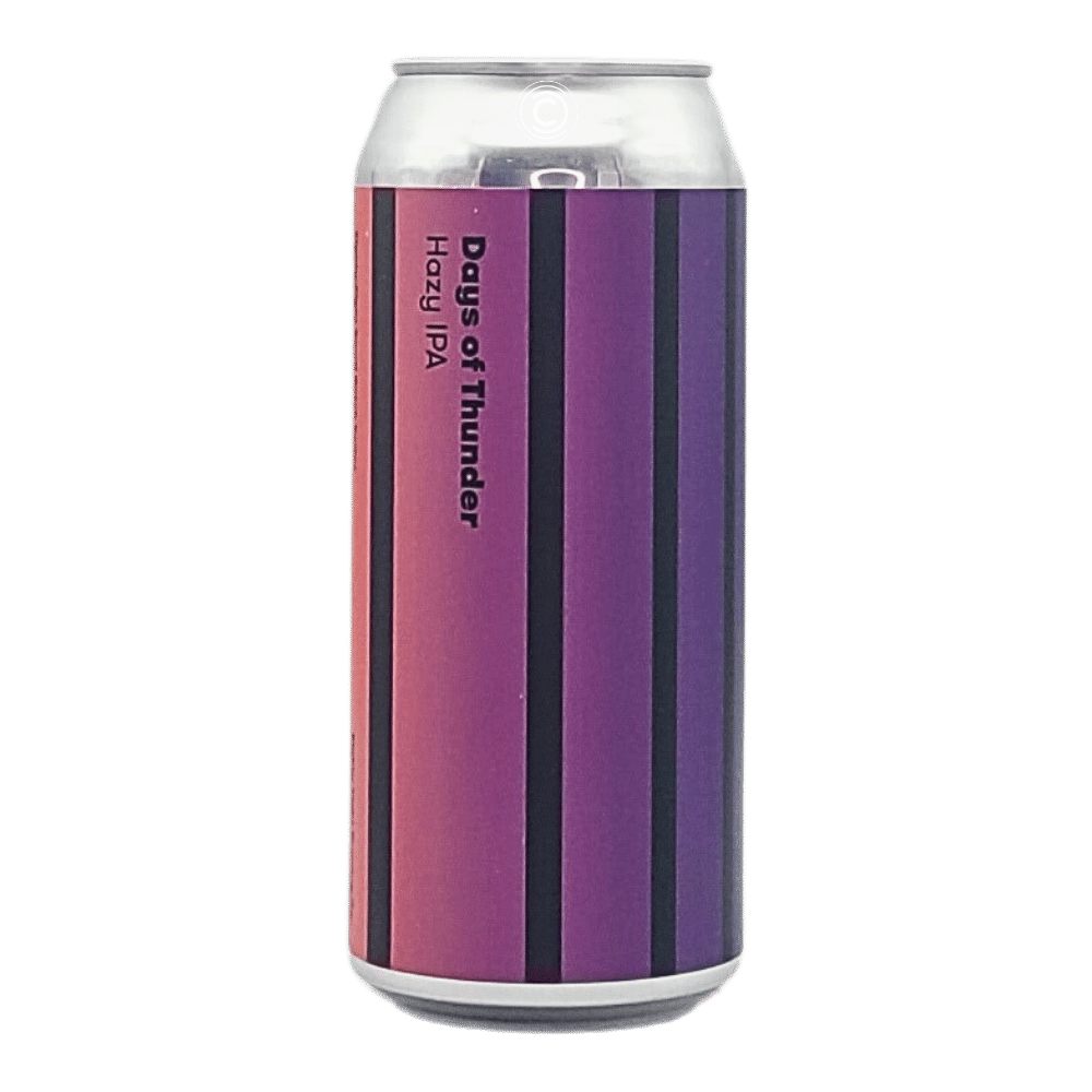 Days of Thunder Hazy IPA by Eighty Eight Brewing Co., beer label
