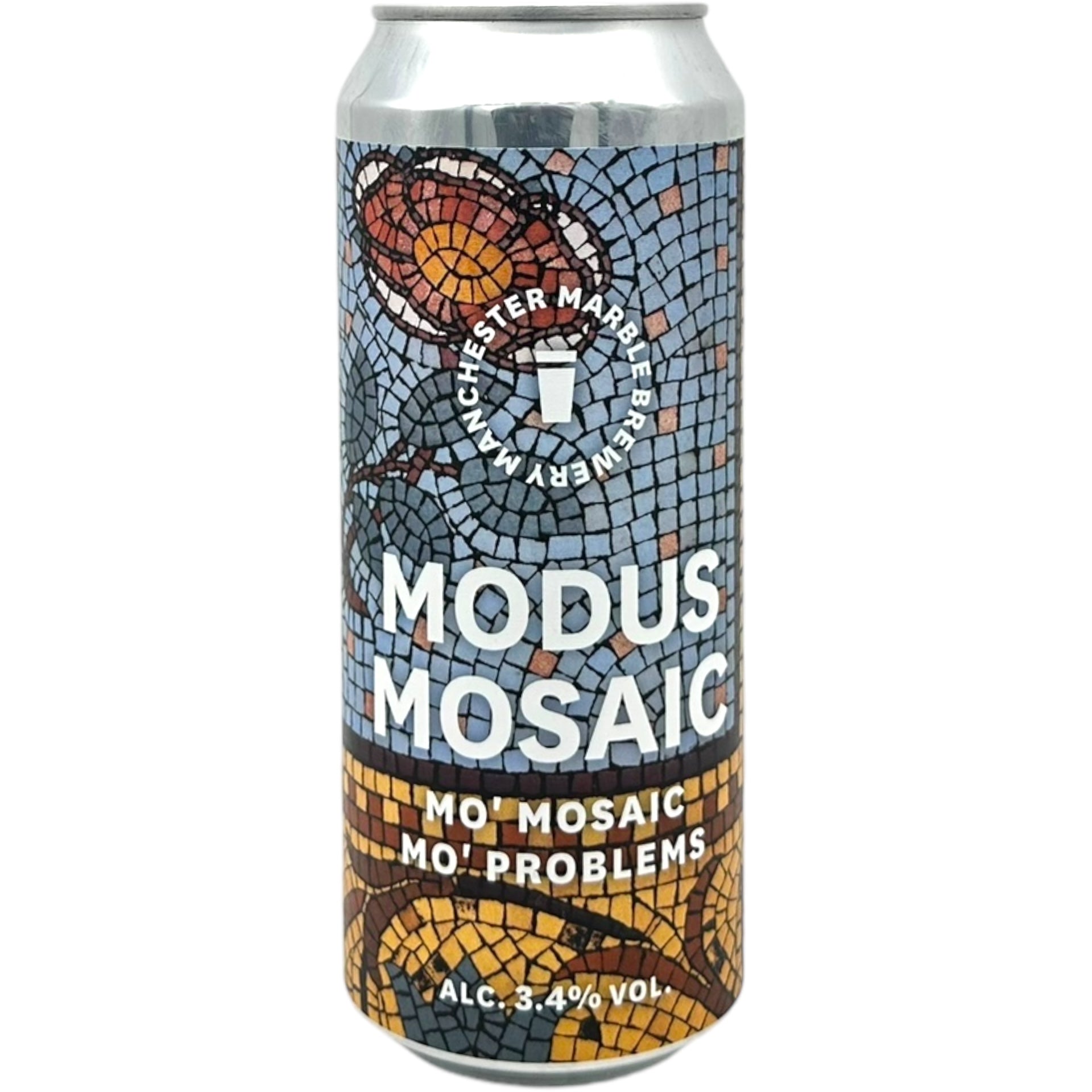 Marble Beers Modus Mosaic by Marble Brewery, beer label