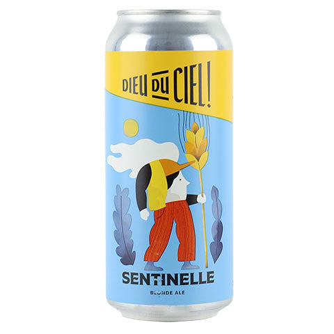 Dieu Du Ciel Sentinelle Blonde by Dieu du Ciel!, beer label