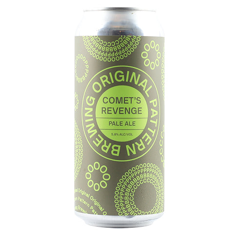 Original Pattern Comets Revenge Pale Ale by Original Pattern Brewing Company, beer label