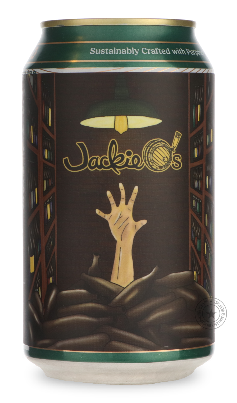 Candied Walnut Prodigality by Jackie O's Brewery, beer label
