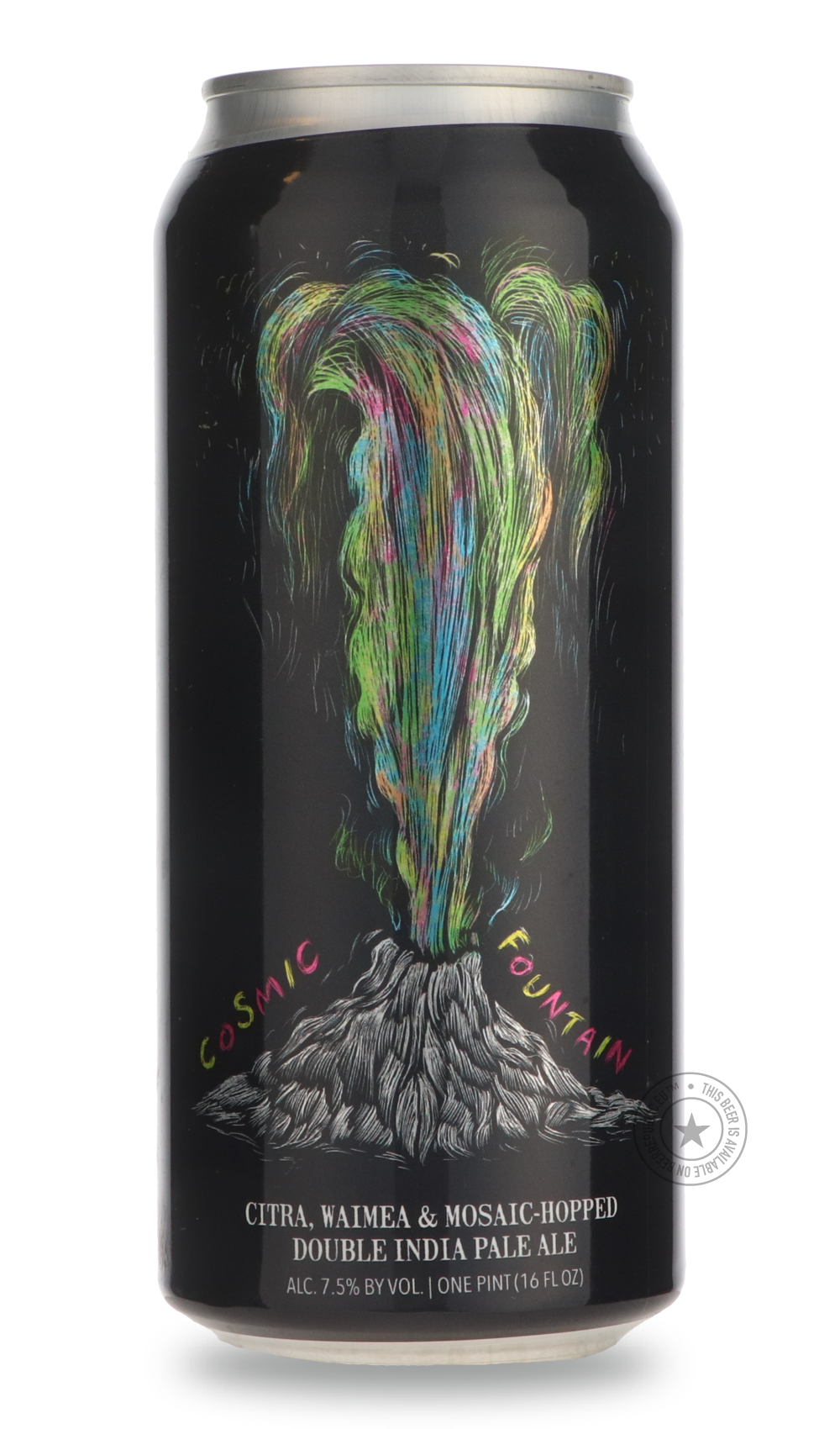 Cosmic Fountain by Hop Butcher For the World, beer label