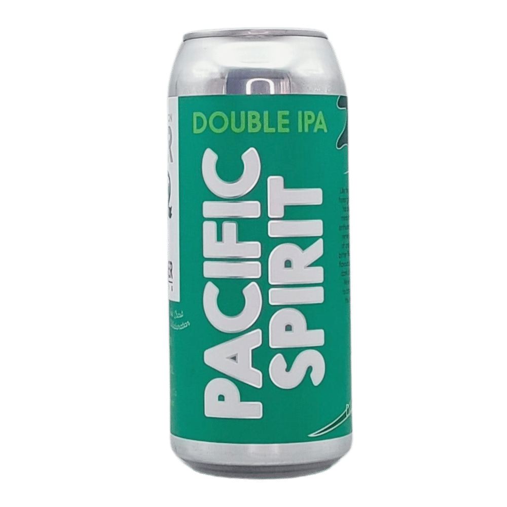 x Container Brewing Pacific Spirit Double IPA by Winterlong Brewing Co., beer label