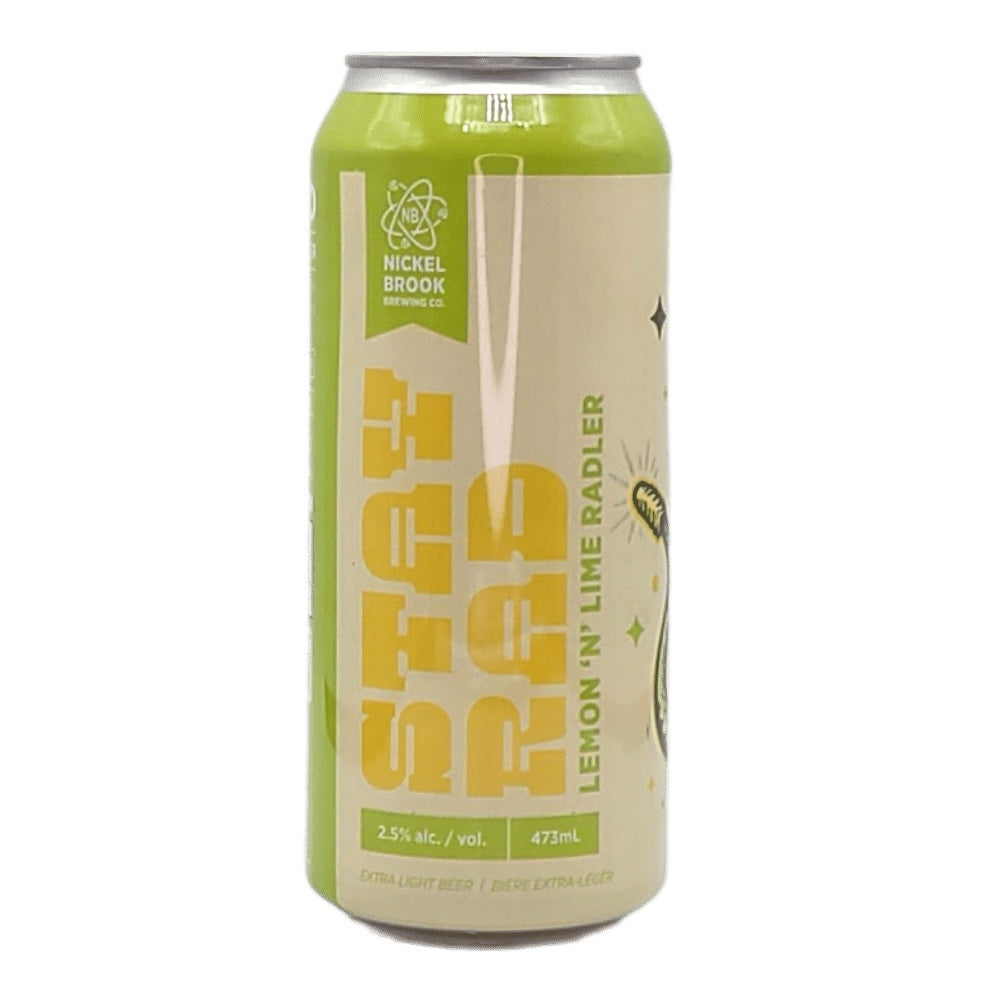 Stay Rad Radler by Nickel Brook Brewing Co., beer label