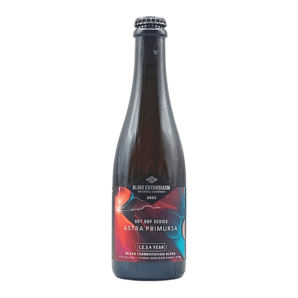 Astra Primursa by Blind Enthusiasm Brewing Company, beer label