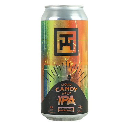 Tarantula Hill Liquid Candy Hazy IPA by Tarantula Hill Brewing Co., beer label