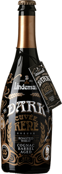 Cuvee Rene Dark by Lindemans, beer label