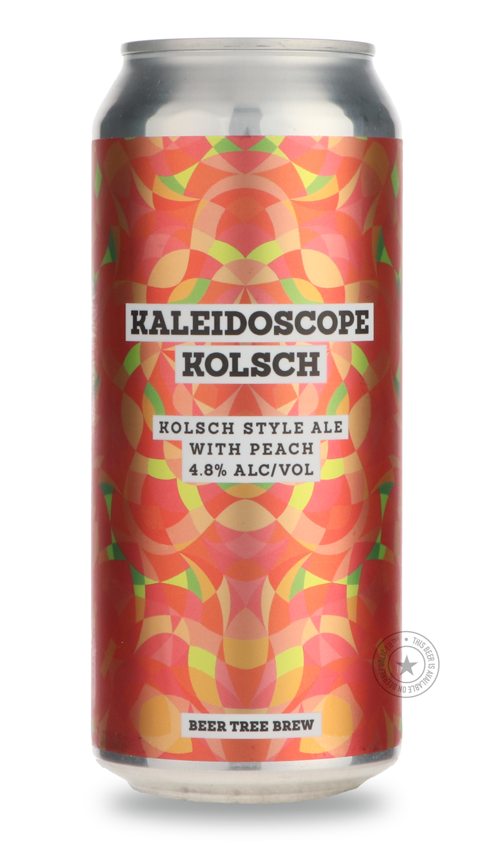 Kaleidoscope Kölsch: Peach by Beer Tree, beer label