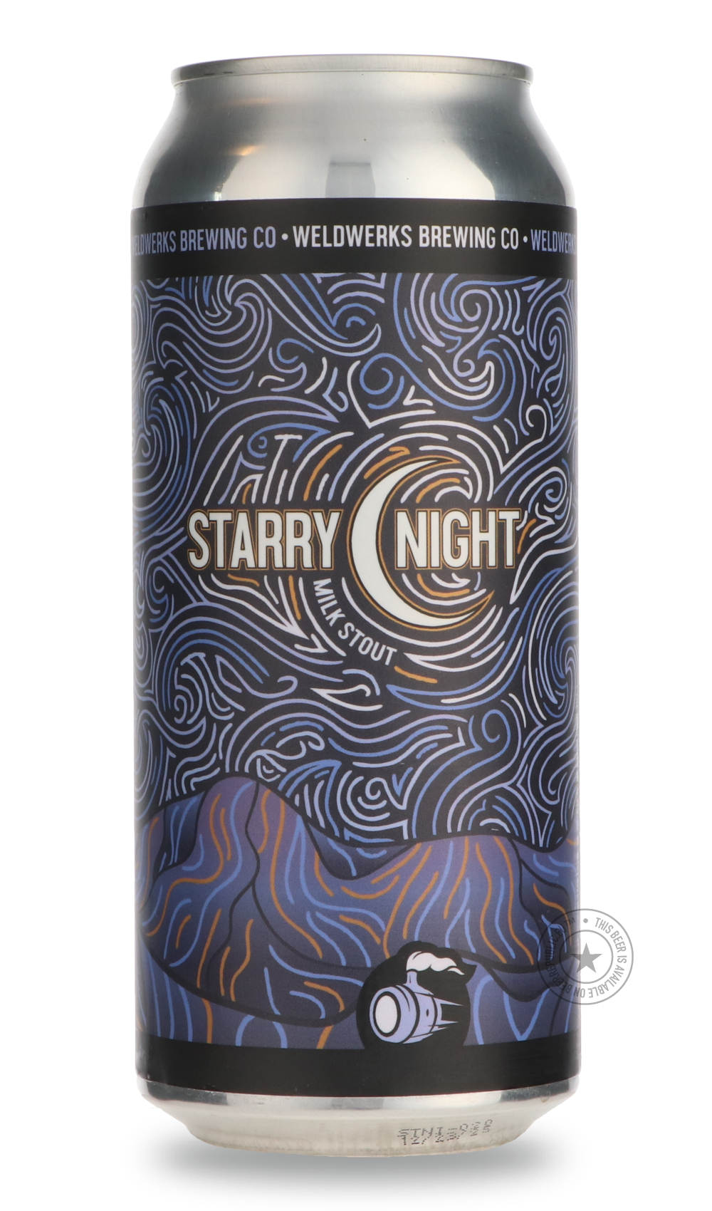 Starry Night by WeldWerks, beer label