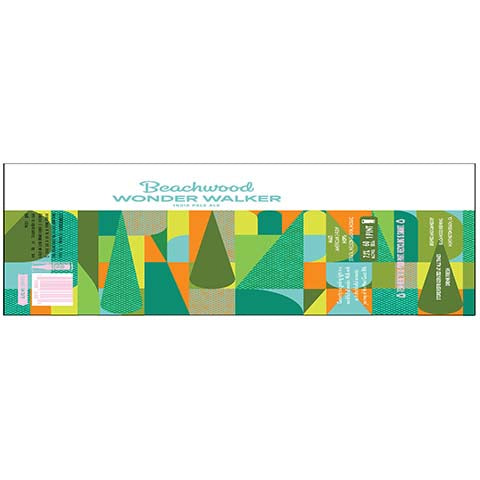 Beachwood Wonder Walker IPA by Beachwood Brewing, beer label