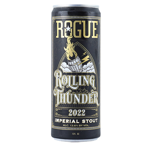 Rogue Rolling Thunder Imperial Stout (2022) by Rogue Ales Brewery, beer label