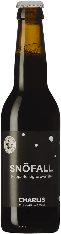 Charlis brygghus Snöfall by charlis brygghus nya, beer label
