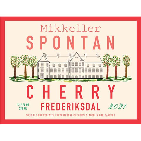 Mikkeller Spontan Cherry Frederiksdal (2021) by Mikkeller, beer label