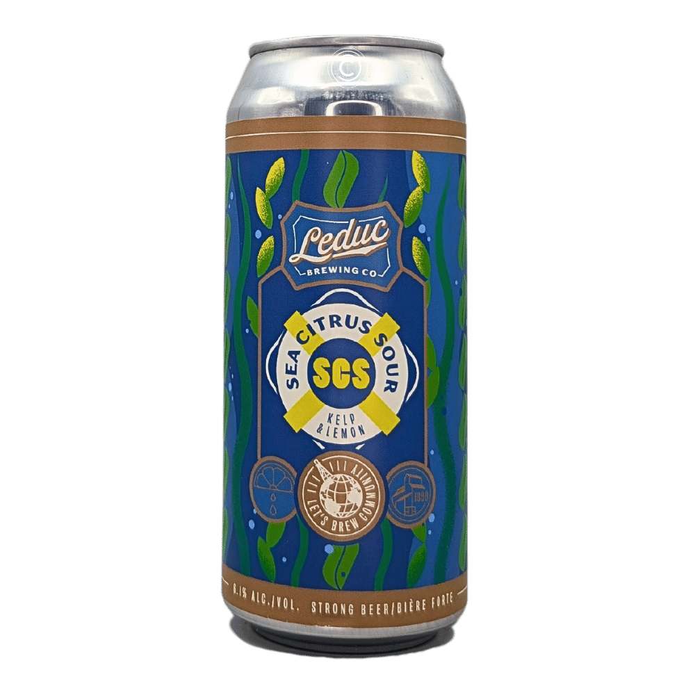 S.C.S. Sea Citrus Sour by Leduc Brewing Co., beer label