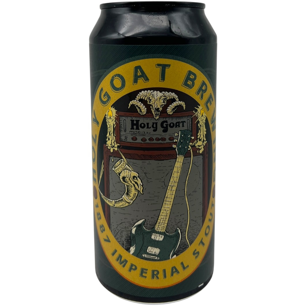 Holy Goat 1887 Imperial Stout by Holy Goat Brewing LTD, beer label