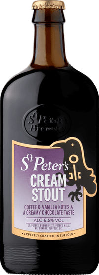 Cream by St Peter's Brewery, beer label