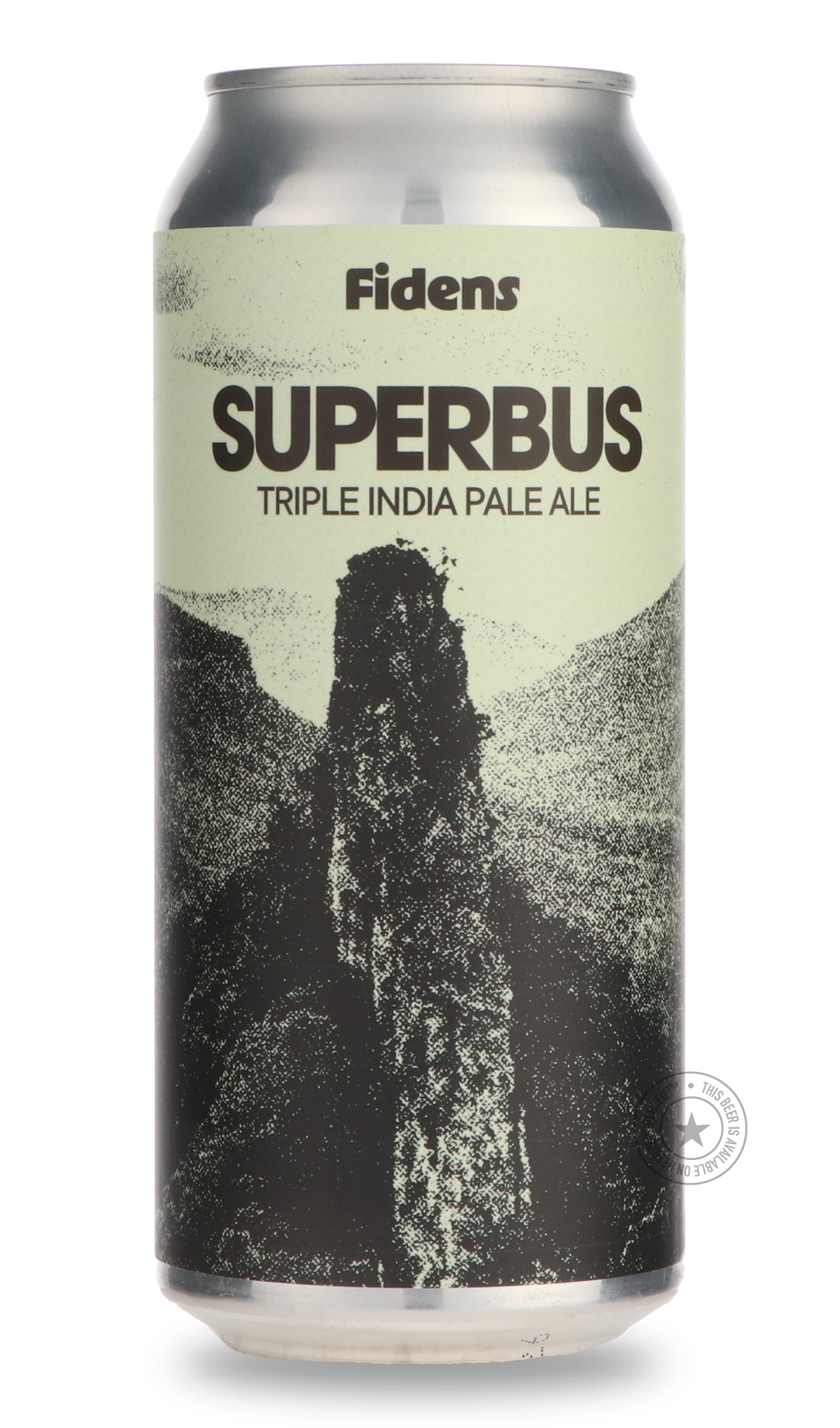 Superbus by Fidens Brewing, beer label