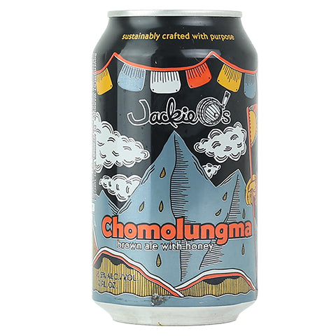 Jackie O's Chomolungma Brown Ale by Jackie O's Pub & Brewery, beer label