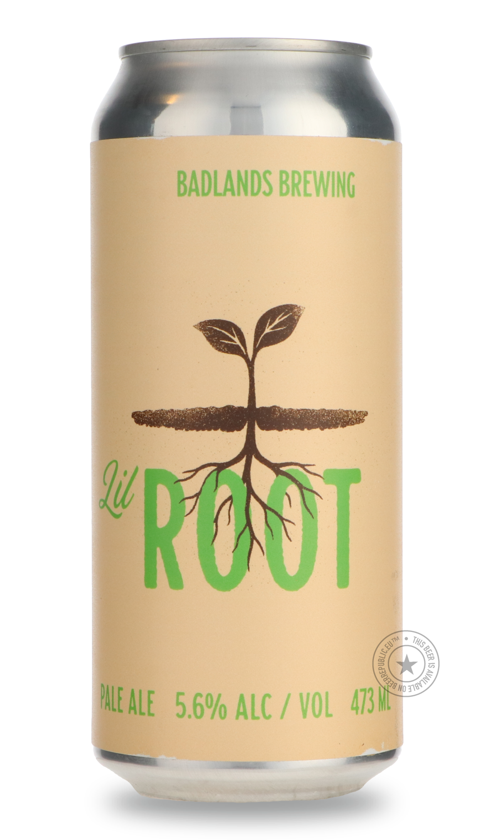 Lil Root by Badlands Brewery, beer label