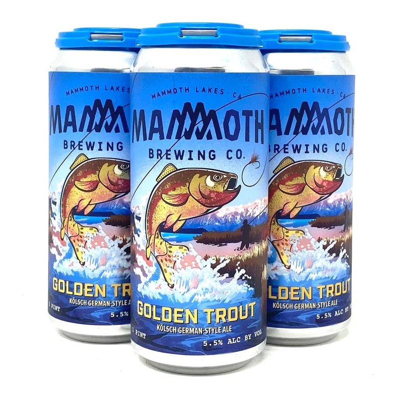 Mammoth Golden Trout Kolsch by Mammoth Brewing Company, beer label