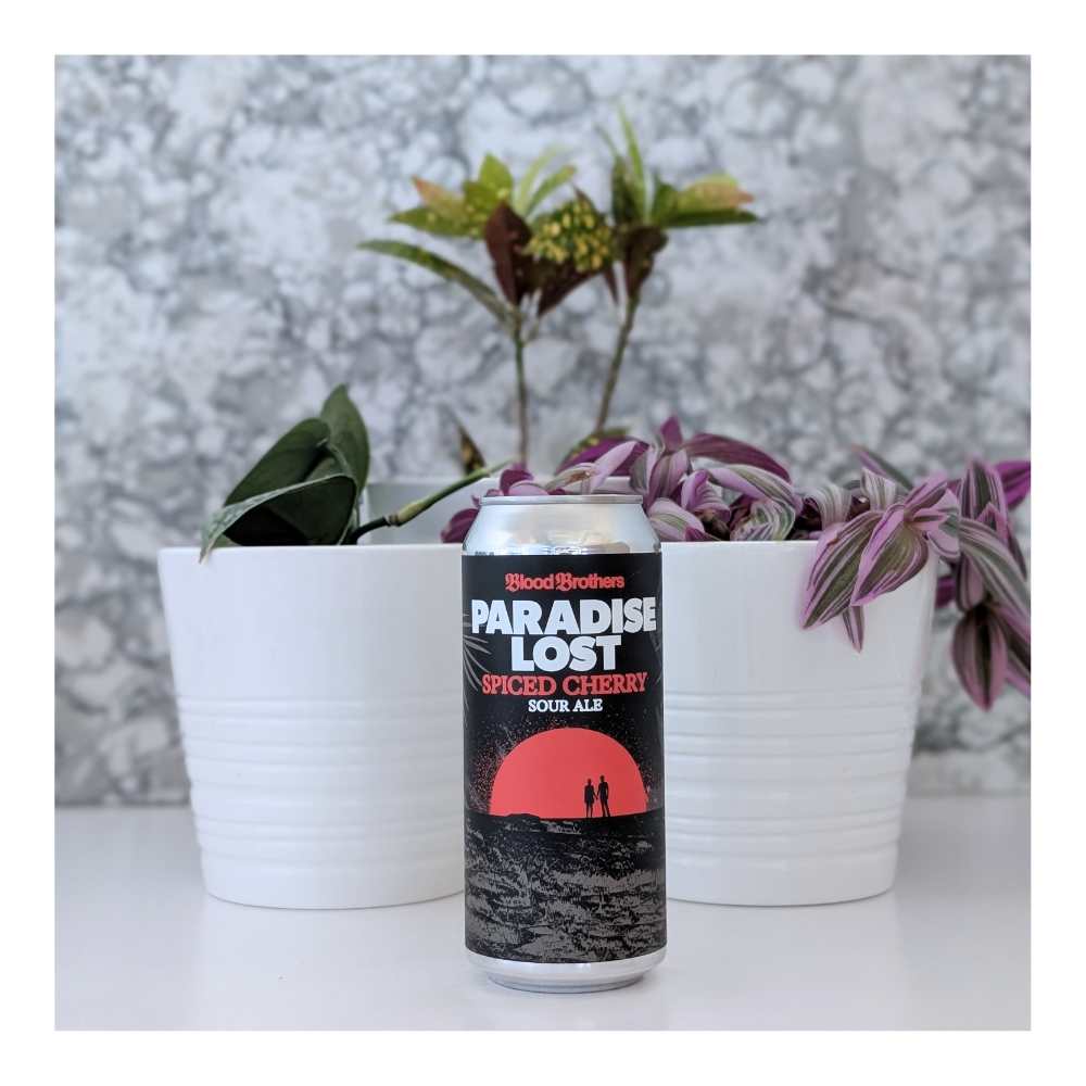 Paradise Lost - Spiced Cherry Sour by Blood Brothers Brewing, beer label