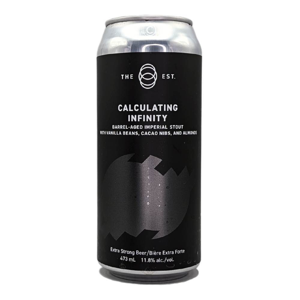 Calculating Infinity Barrel-Aged Stout by The Establishment Brewing Company, beer label