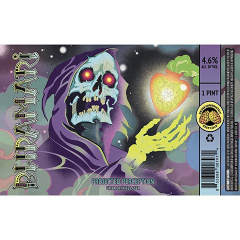 Hivemind Bhramari Projected Perception Rice Lager by Hivemind Brewing, beer label