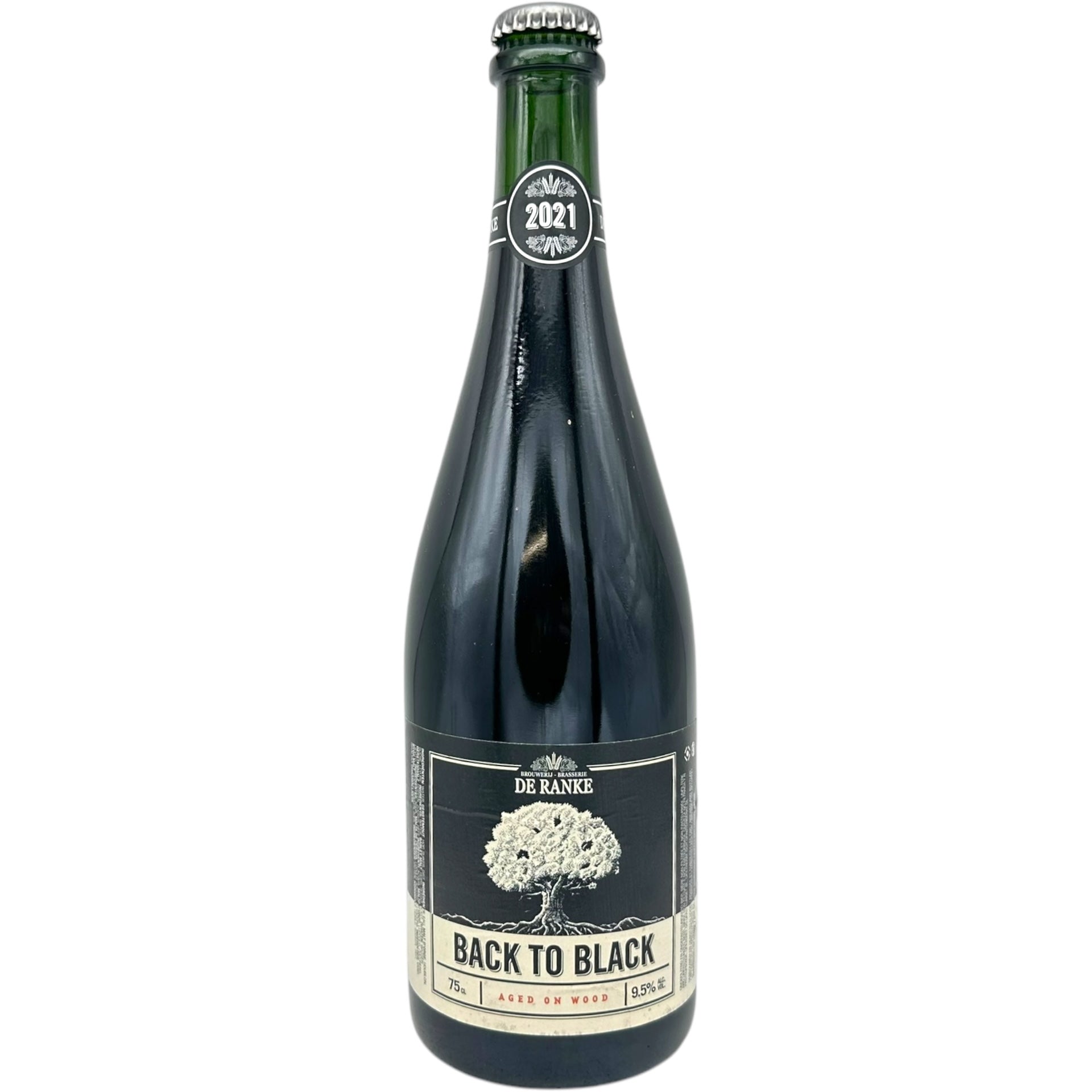 De Ranke Back To Black by De Ranke, beer label