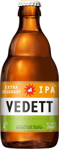 Vedett by Duvel Moortgat, beer label