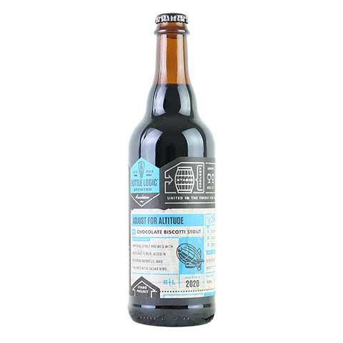 Bottle Logic / Commonwealth Adjust For Altitude (2020) by Bottle Logic Brewing, beer label